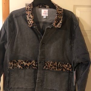 LuLaRoe Kenny Jean Jacket